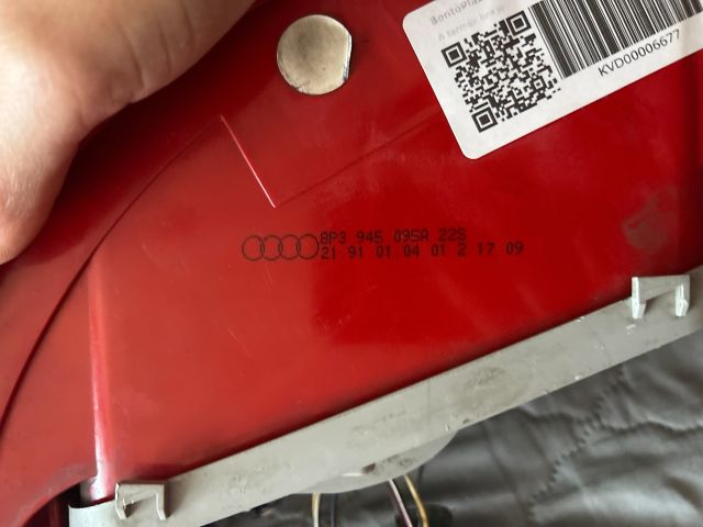 bontott AUDI A3 Bal Hátsó Lámpa