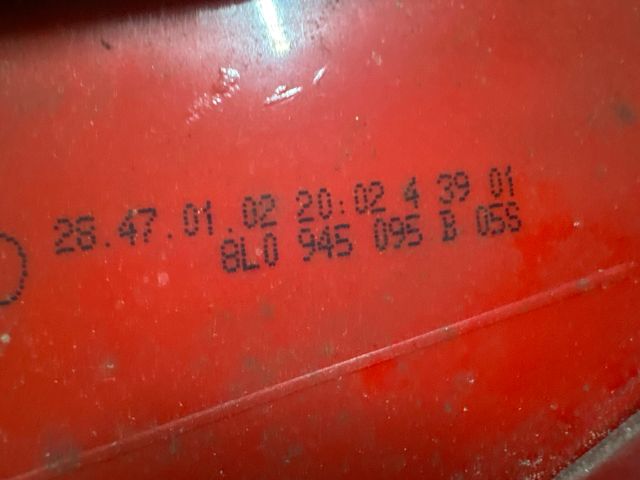 bontott AUDI A3 Bal Hátsó Lámpa