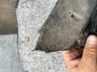 bontott AUDI A3 Bal hátsó Lökhárító Tartó (Műanyag)