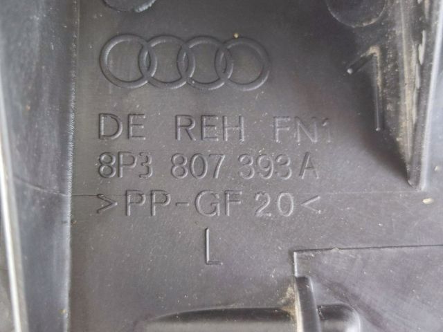 bontott AUDI A3 Bal hátsó Lökhárító Tartó (Műanyag)