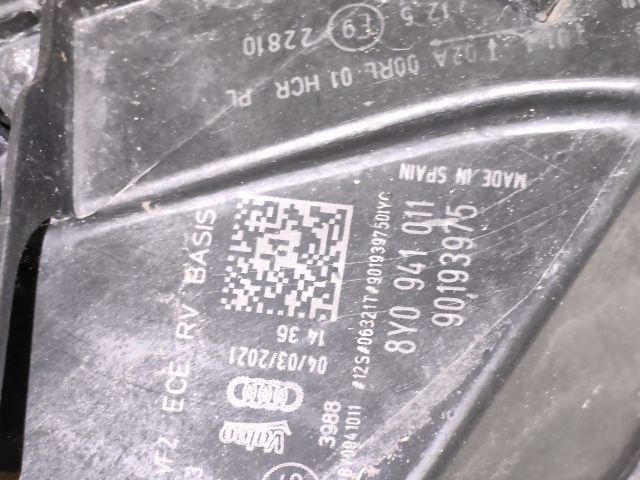 bontott AUDI A3 Bal Ledes Fényszóró