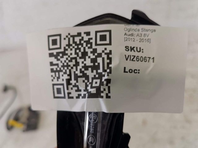bontott AUDI A3 Bal Visszapillantó Tükör Irányjelző