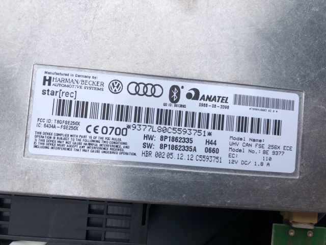 bontott AUDI A3 Bluetooth Elektronika