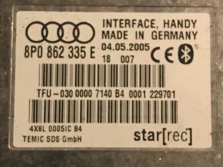 bontott AUDI A3 Bluetooth Elektronika