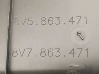 bontott AUDI A3 Csomagtér Kárpit