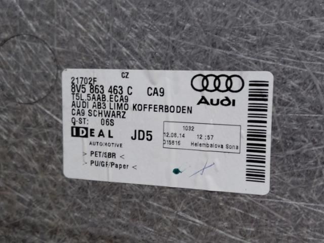 bontott AUDI A3 Csomagtér Kárpit