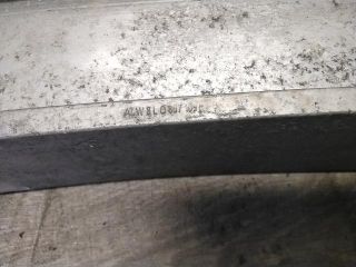 bontott AUDI A3 Első Lökhárító Merevítő (Fém)