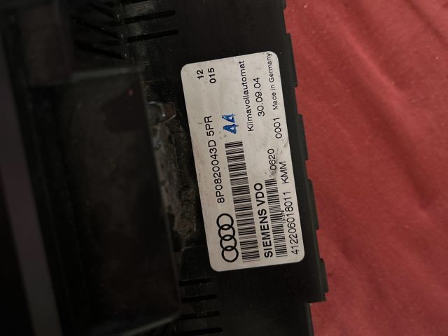 bontott AUDI A3 Fűtéskapcsoló (digit klímás)