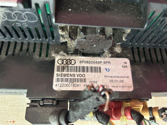 bontott AUDI A3 Fűtéskapcsoló (digit klímás)