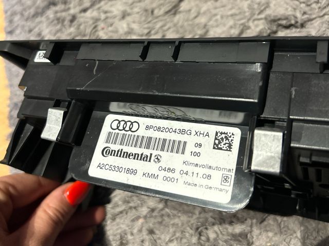 bontott AUDI A3 Fűtéskapcsoló (digit klímás)