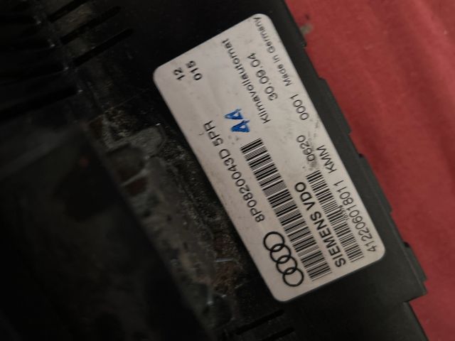 bontott AUDI A3 Fűtéskapcsoló (digit klímás)