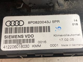 bontott AUDI A3 Fűtéskapcsoló (digit klímás)