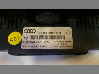 bontott AUDI A3 Fűtéskapcsoló (digit klímás)