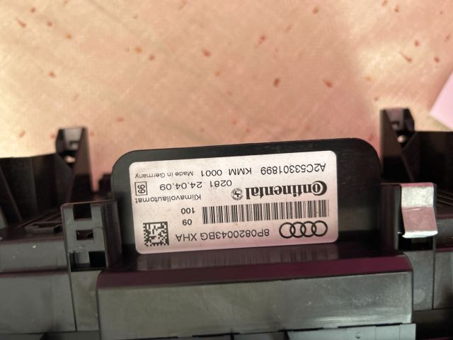 bontott AUDI A3 Fűtéskapcsoló (digit klímás)