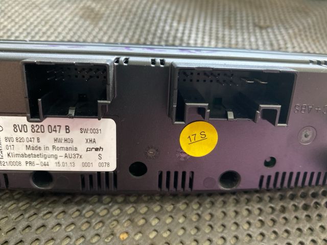 bontott AUDI A3 Fűtéskapcsoló (manuális klímás)