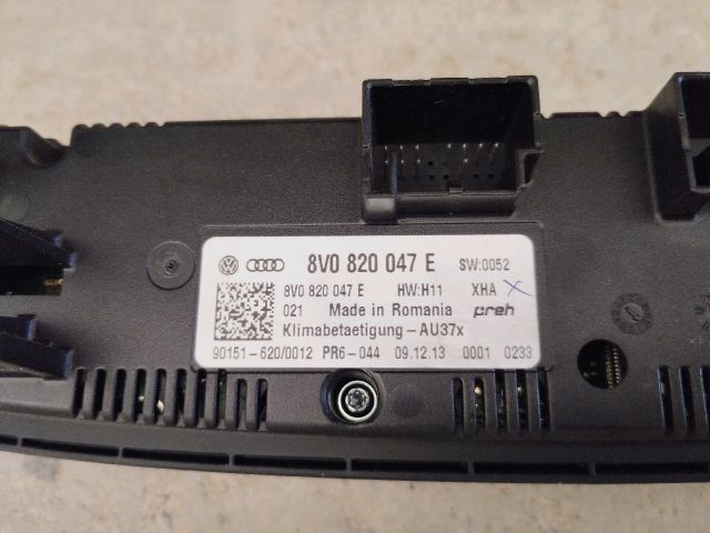 bontott AUDI A3 Fűtéskapcsoló (manuális klímás)