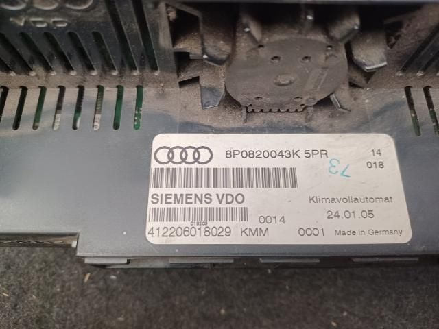 bontott AUDI A3 Fűtéskapcsoló