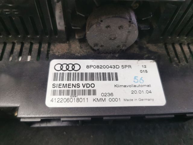 bontott AUDI A3 Fűtéskapcsoló