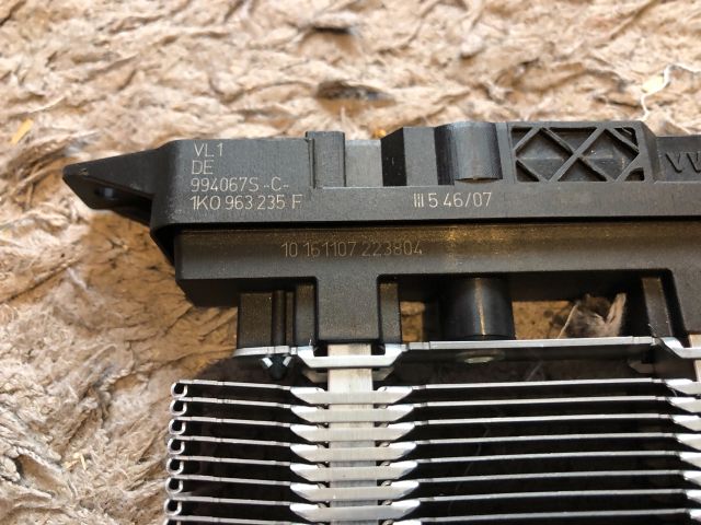 bontott AUDI A3 Fűtőradiátor (Elektromos)