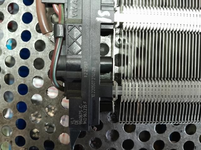 bontott AUDI A3 Fűtőradiátor (Elektromos)