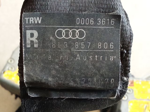 bontott AUDI A3 Hátsó Biztonsági Öv Szett