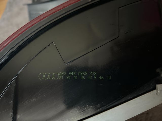 bontott AUDI A3 Hátsó Lámpa Szett