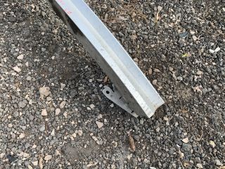 bontott AUDI A3 Hátsó Lökhárító Merevítő (Fém)