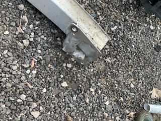 bontott AUDI A3 Hátsó Lökhárító Merevítő (Fém)