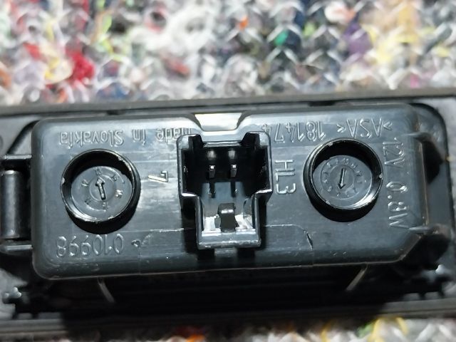 bontott AUDI A3 Hátsó Rendszámtábla Világítás