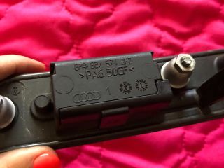 bontott AUDI A3 Hátsó Rendszámtábla Világítás