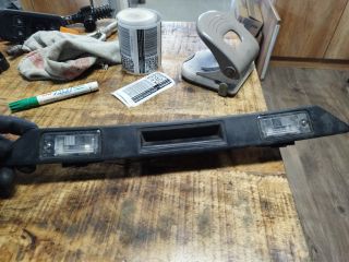 bontott AUDI A3 Hátsó Rendszámtábla Világítás