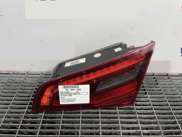 bontott AUDI A3 Jobb Belső Hátsó Lámpa