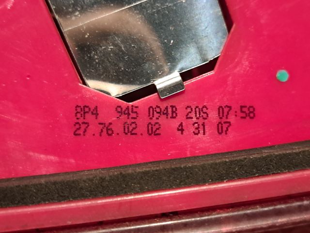 bontott AUDI A3 Jobb Belső Hátsó Lámpa