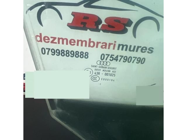 bontott AUDI A3 Jobb első Ablak