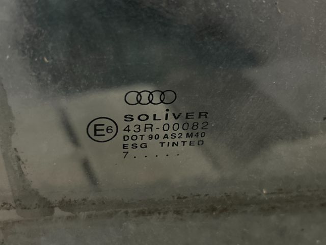 bontott AUDI A3 Jobb első Ablak