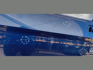 bontott AUDI A3 Jobb első Ajtó (Üres lemez)