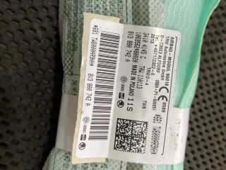 bontott AUDI A3 Jobb első Függöny Légzsák