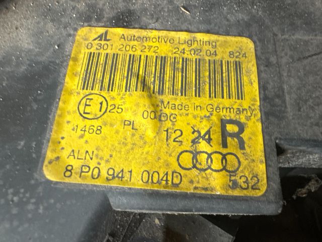 bontott AUDI A3 Jobb Fényszóró