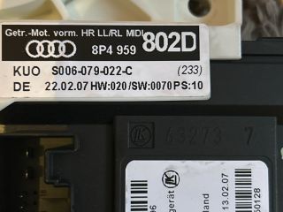 bontott AUDI A3 Jobb hátsó Ablakemelő Motor