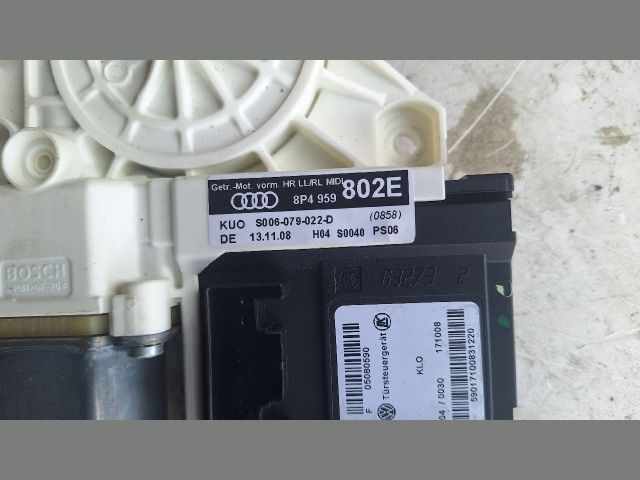 bontott AUDI A3 Jobb hátsó Ablakemelő Szerkezet (Elektromos)