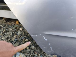 bontott AUDI A3 Jobb hátsó Ajtó (Üres lemez)