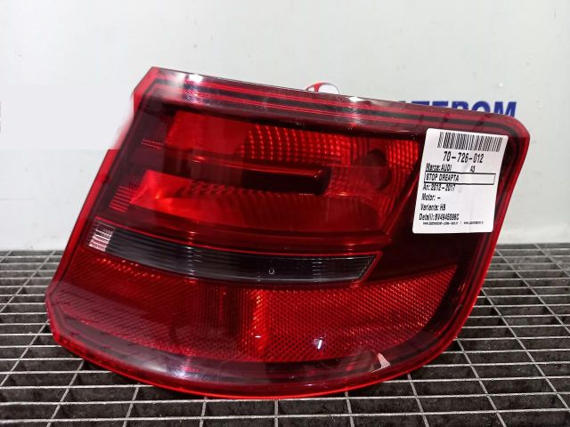 bontott AUDI A3 Jobb Hátsó Lámpa