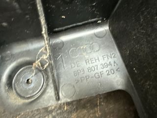 bontott AUDI A3 Jobb hátsó Lökhárító Tartó (Műanyag)