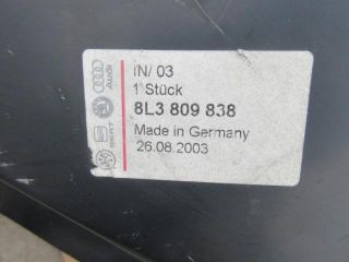 bontott AUDI A3 Jobb hátsó Sárvédő