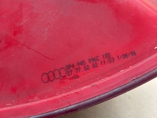 bontott AUDI A3 Jobb Külső Hátsó Lámpa