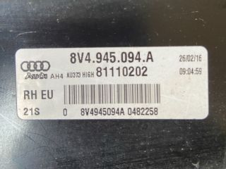 bontott AUDI A3 Jobb Külső Hátsó Lámpa