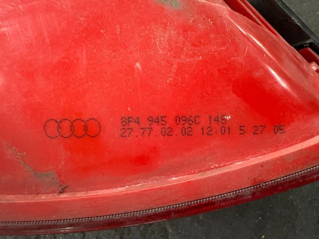 bontott AUDI A3 Jobb Külső Hátsó Lámpa