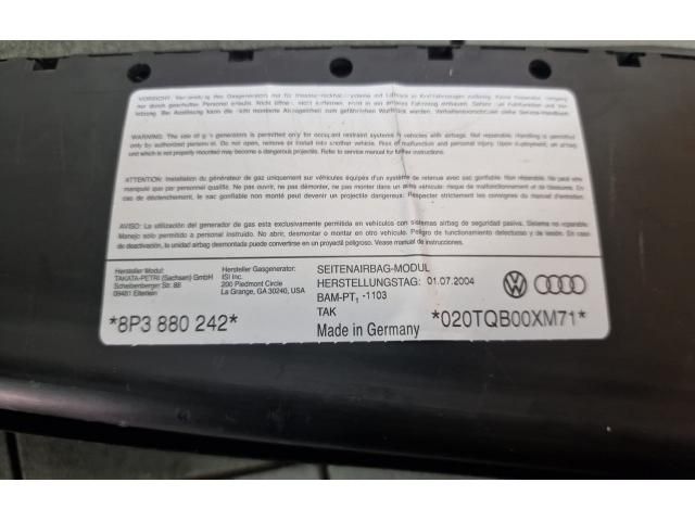 bontott AUDI A3 Jobb Oldallégzsák