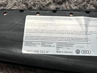 bontott AUDI A3 Jobb Oldallégzsák