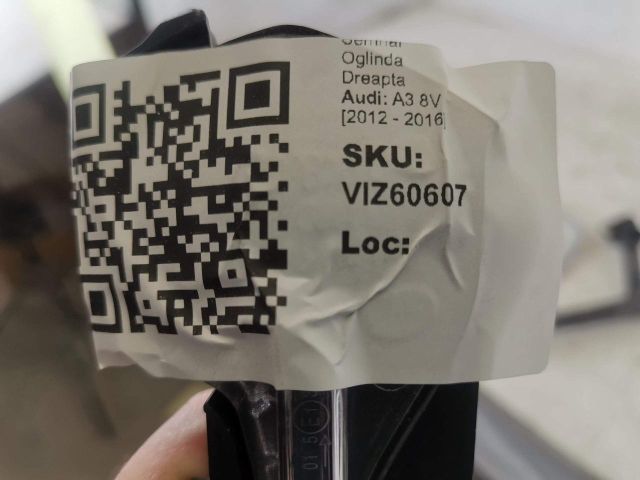 bontott AUDI A3 Jobb Visszapillantó Tükör Irányjelző